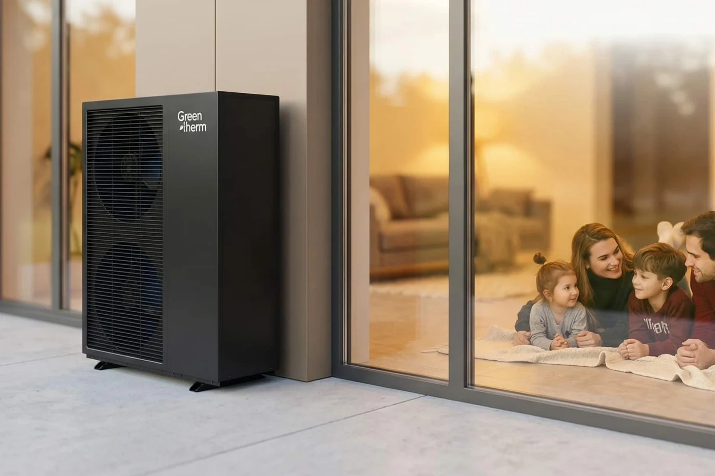 Green Therm dizalica topline uz obiteljsku kuću