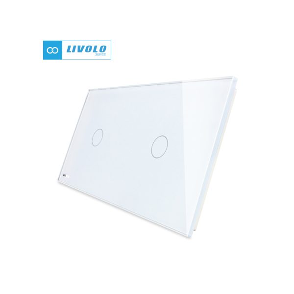 Livolo stakleni panel 1 tipka + 1 tipka
