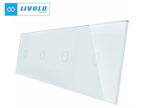 Livolo stakleni panel 1 tipka + 1 tipka + 1 tipka + 1 tipka
